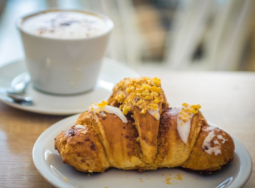 Taste a St Martin's croissant, Poznan Poland