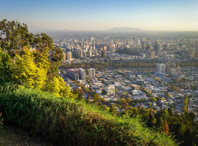 San Cristobal Hill, Santiago, Chile