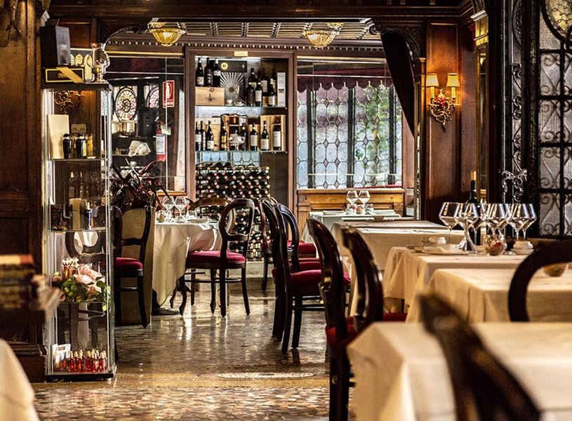 La Fenice restaurant in Venice, Italy
