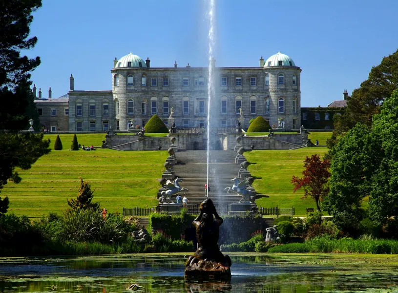 Powerscourt Estate and Gardens in Wicklow, Ireland