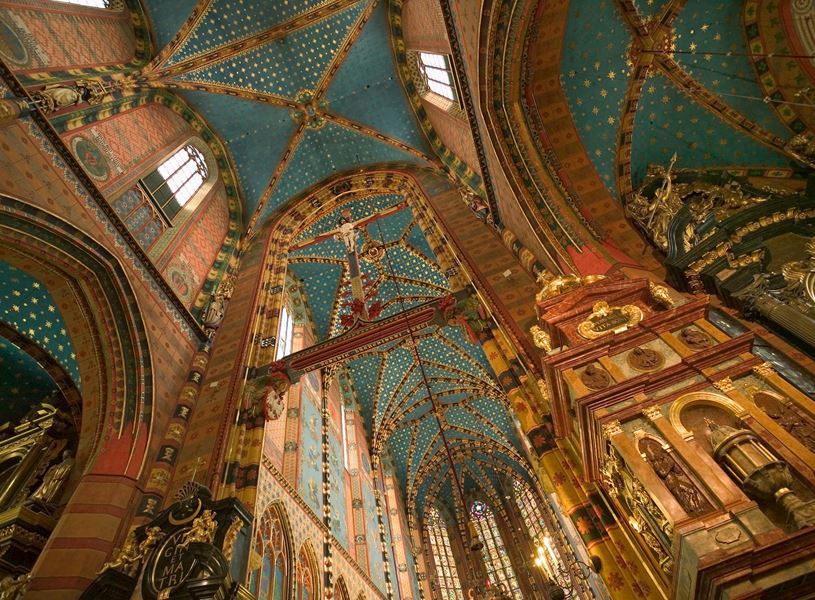 St Marys Basilica Krakow, Poland