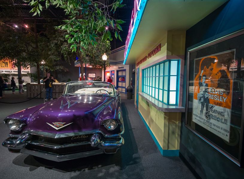 The Elvis Presley Car Museum In Memphis, Tennessee