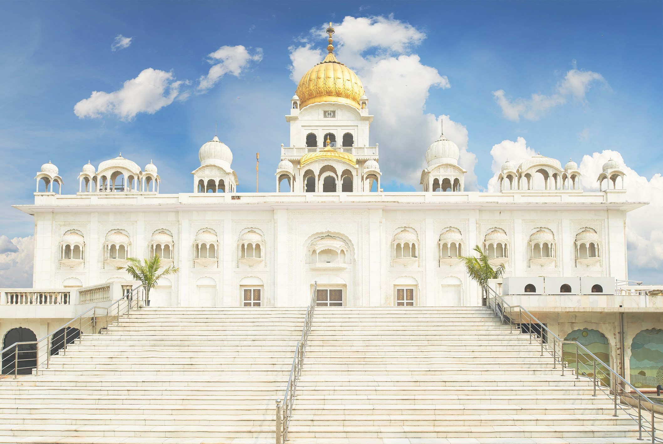 Gurudwara Bangla Sahib Sikh Temple in Delhi, India