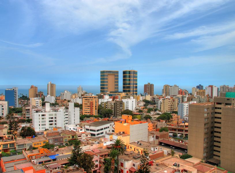 Arrive Lima, Peru