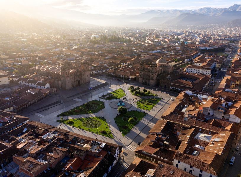 Depart Cusco, Peru