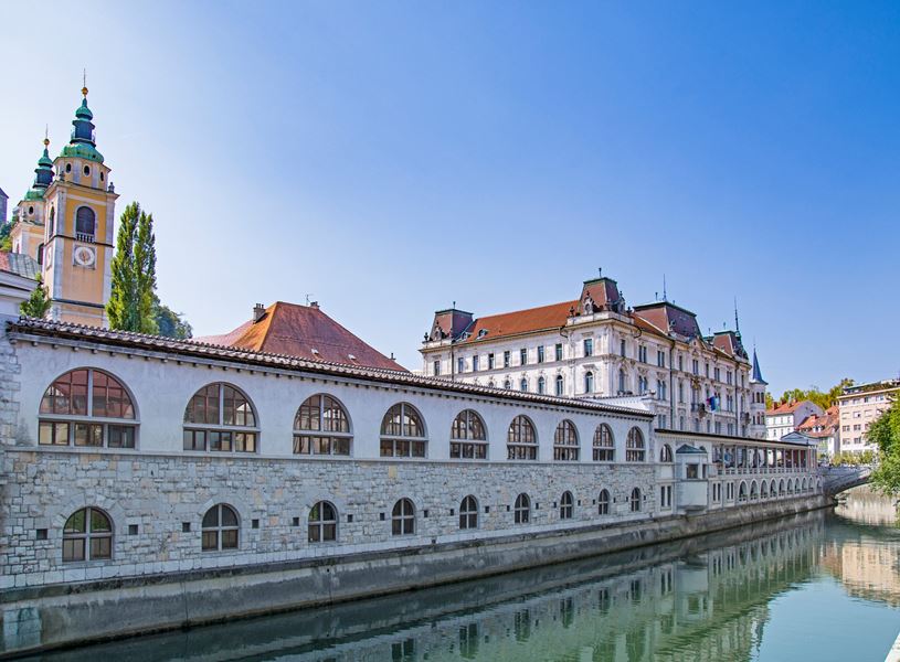 Central Market Ljubljana, Slovenia