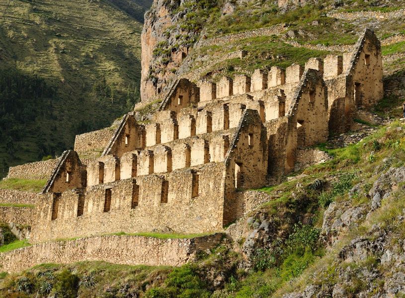 Ollantaytambo Fortress Visit Machu Picchu, Peru