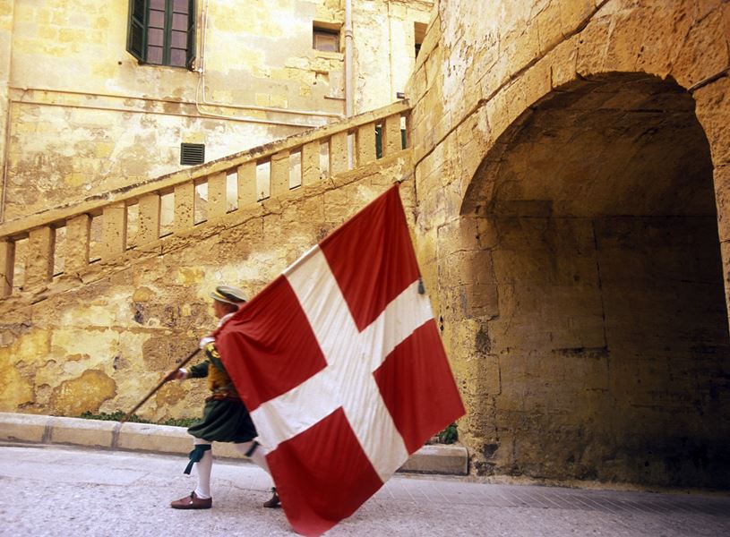 The National War Museum in Sliema, Malta