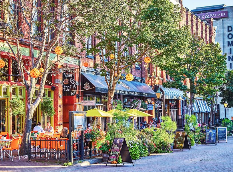 Richmond Street in Charlottetown, Canada