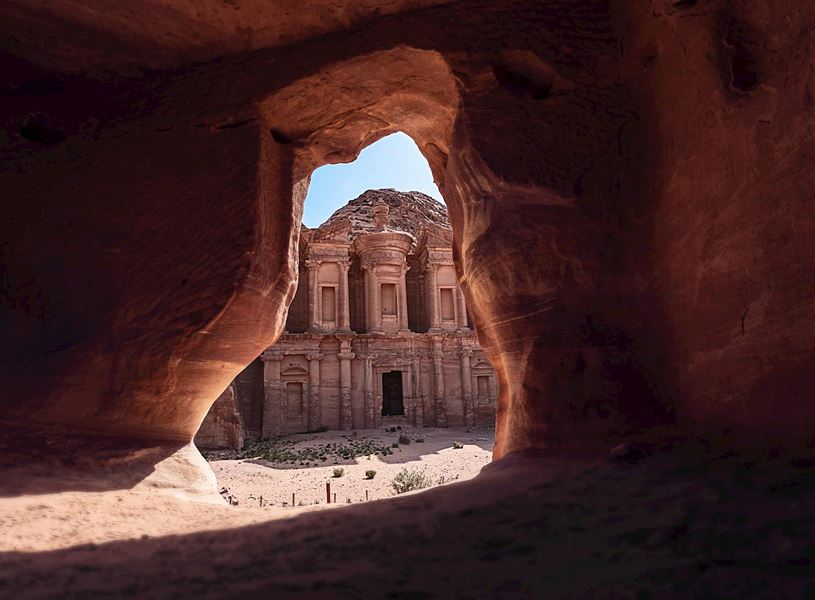 The Monastery in Petra, Jordan