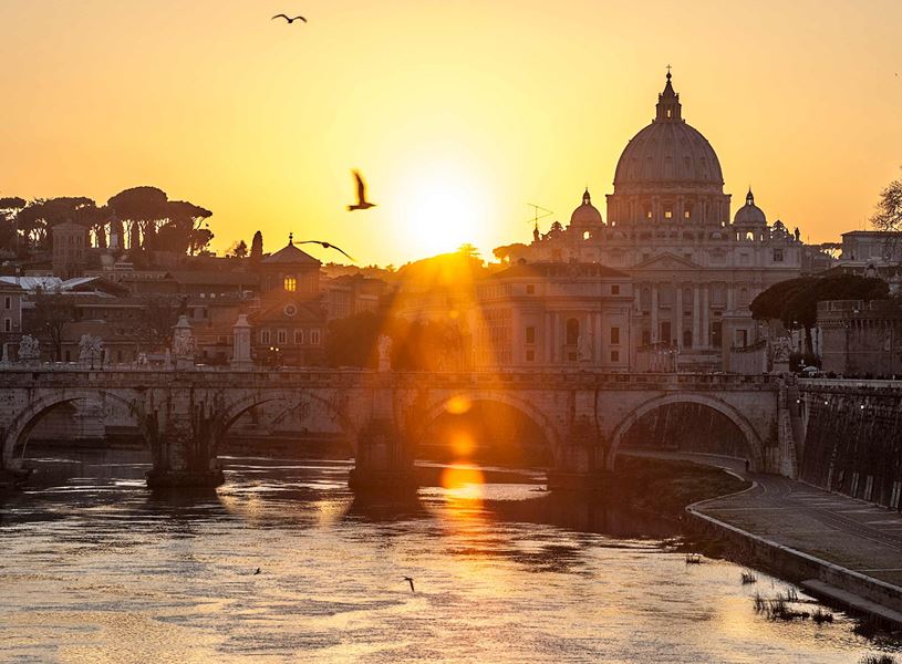 St. Peter's Basilica in Rome, Italy