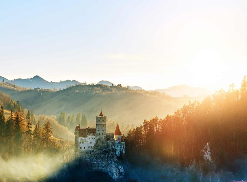 Bran Castle in Brasov, Romania
