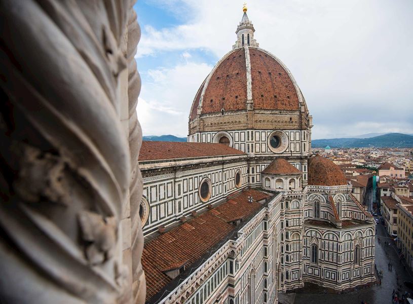Duomo Santa Maria del Fiore overlooking Florence rooftops