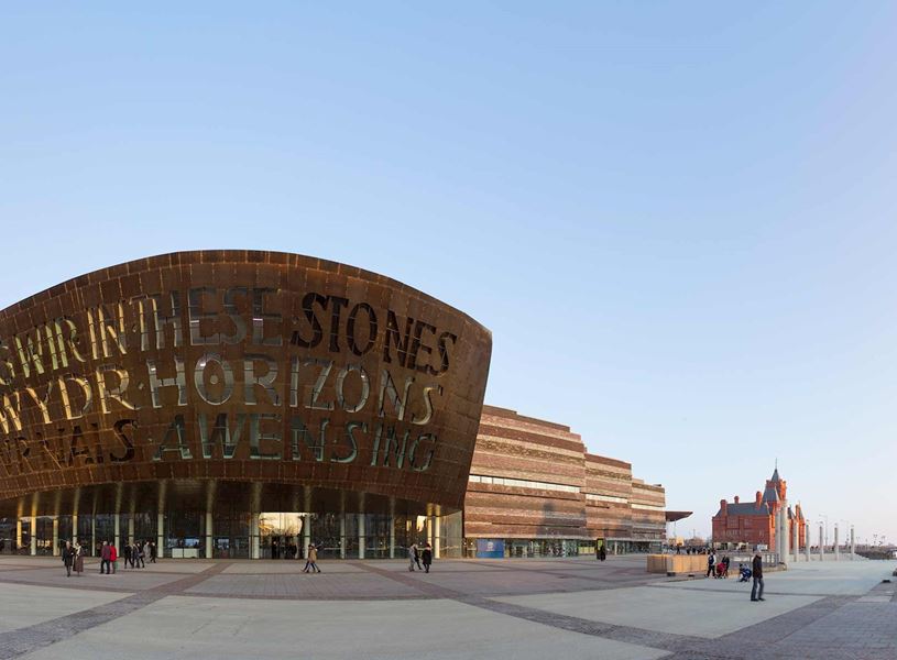 Millennium Centre in Cardiff, Wales