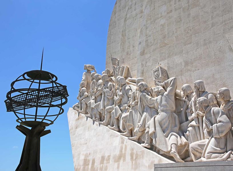 Monument of the Discoveries in Lisbon, Portugal