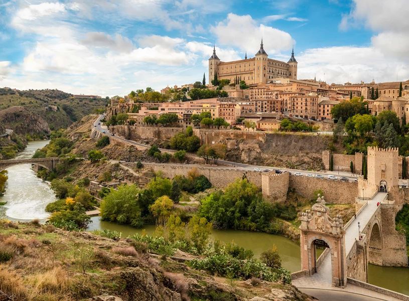 Alcazar Fortress in Toledo, Spain
