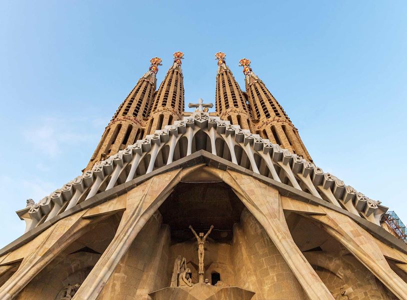 Sagrada Familia Church in Barcelona, Spain