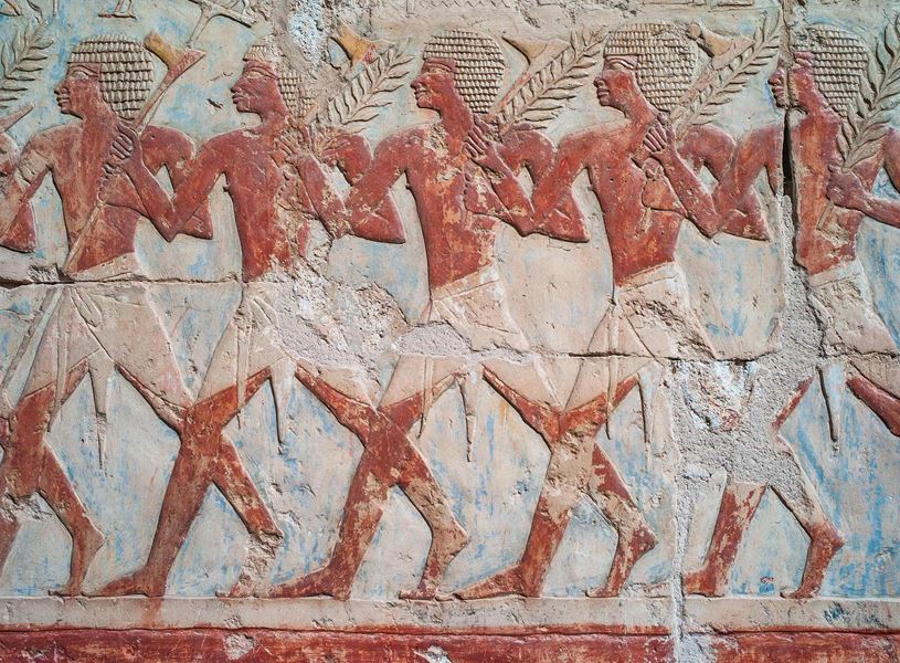 Hieroglyph in Cairo, Egypt