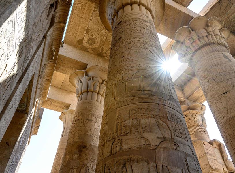 Temple in Kom Ombo, Egypt