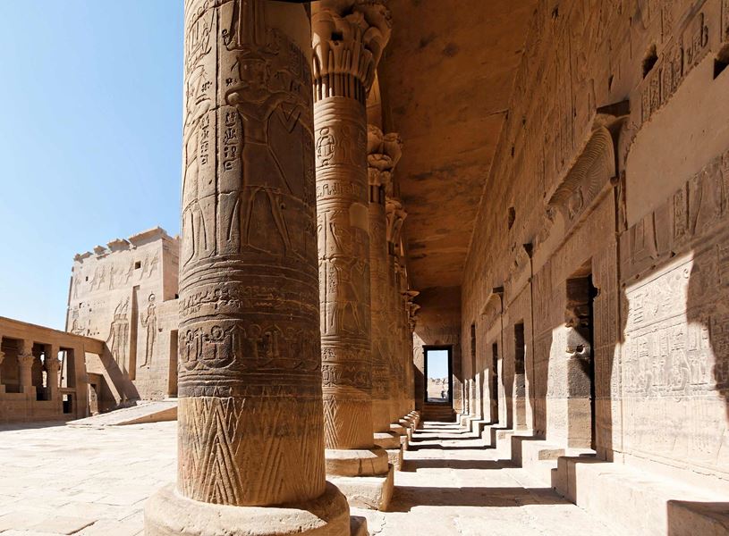 Temple of Isis in Aswan, Egypt