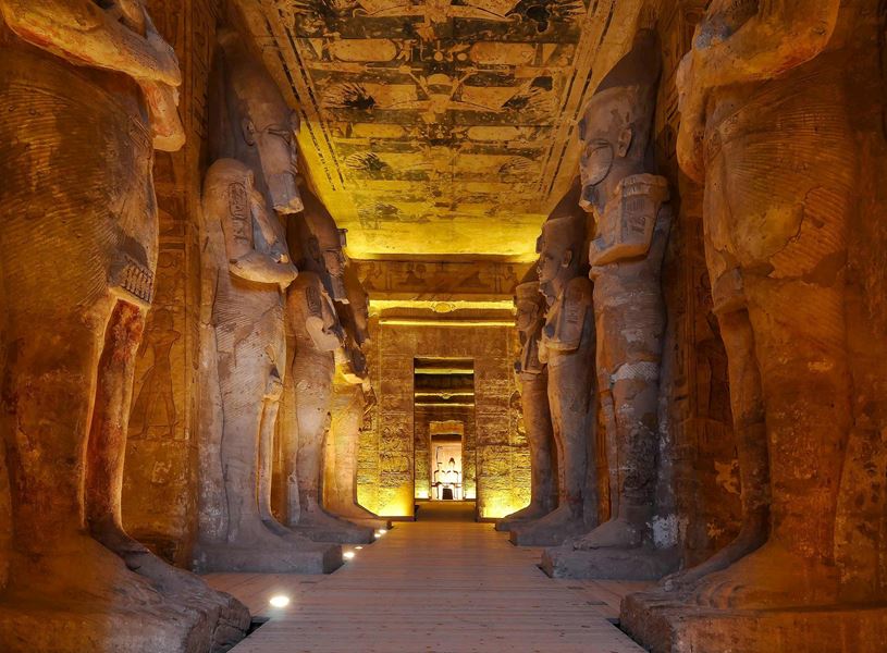 Abu Simbel Temple in Aswan, Egypt