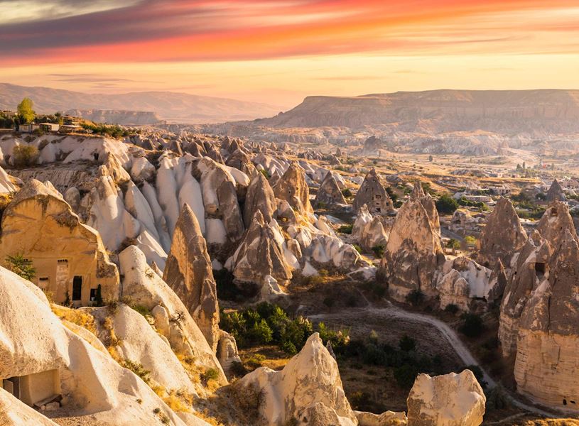 Fairy Chimneys in Goreme, Cappadocia, Turkey