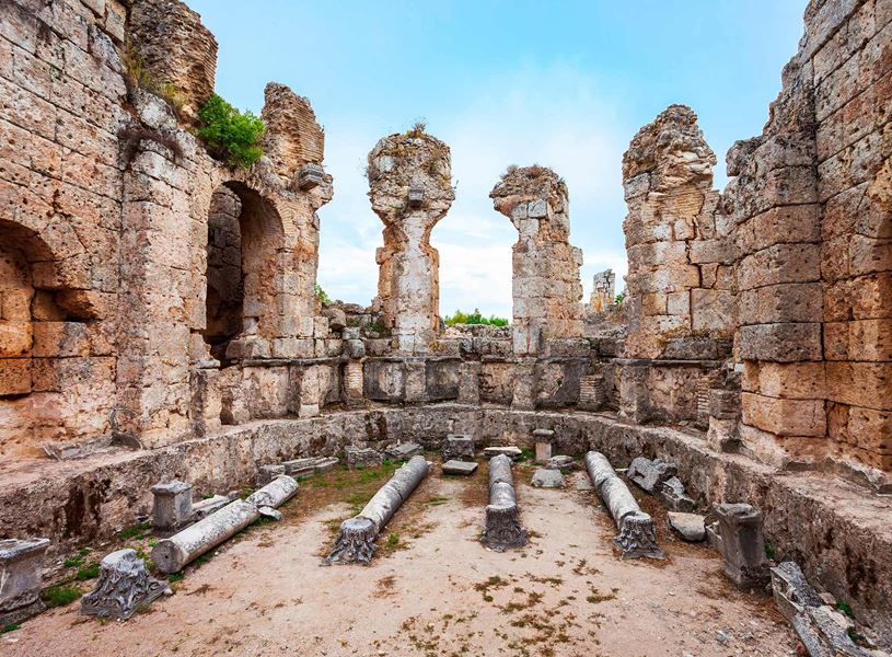 Perge in Ancient Anatolian, Antalya, Turkey