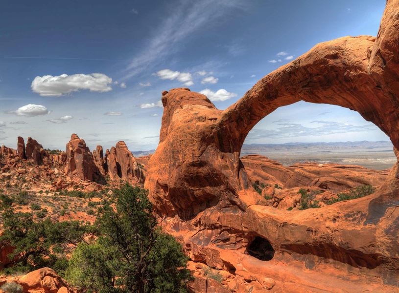 Devil's Garden in Arches National Park, USA