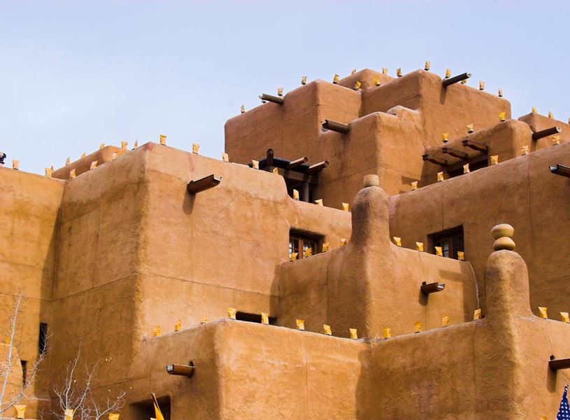 Buildings in Santa Fe, USA