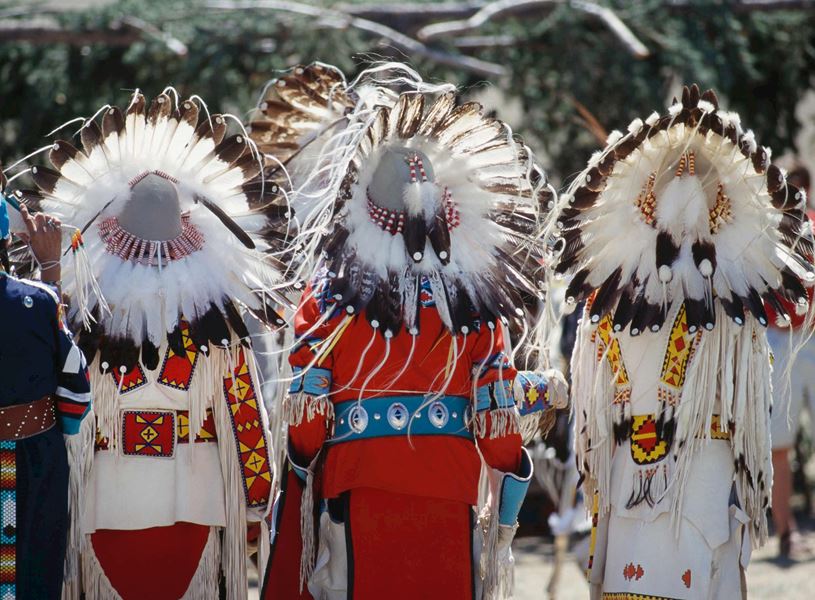 Chief's Headresses in Rapid City, USA