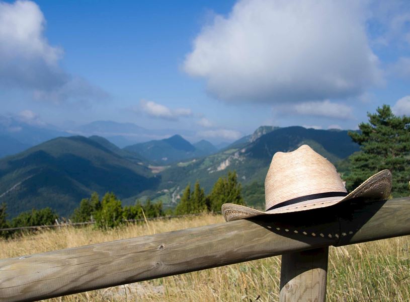 Cowboy hat in Rapid City, USA