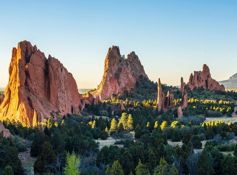 Garden of the Gods in Colorado, USA