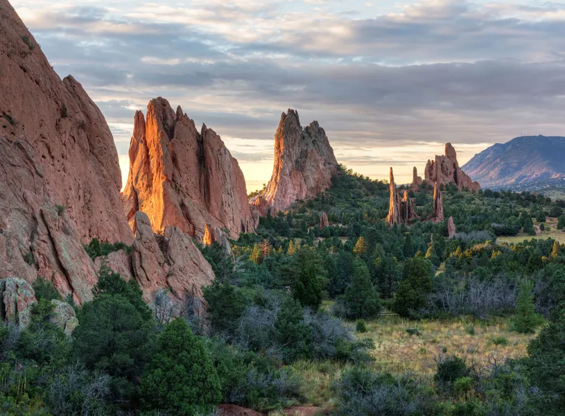 Garden of the Gods in Colorado, USA
