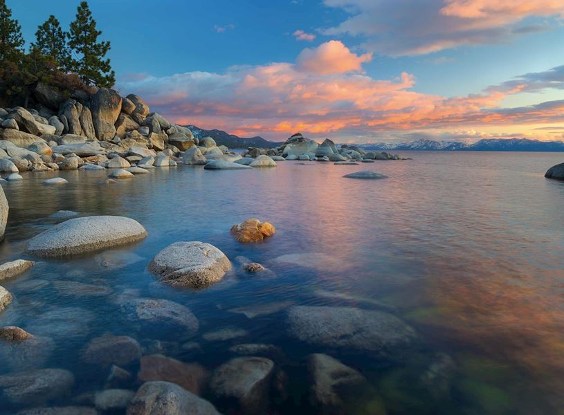 View of Lake Tahoe, USA