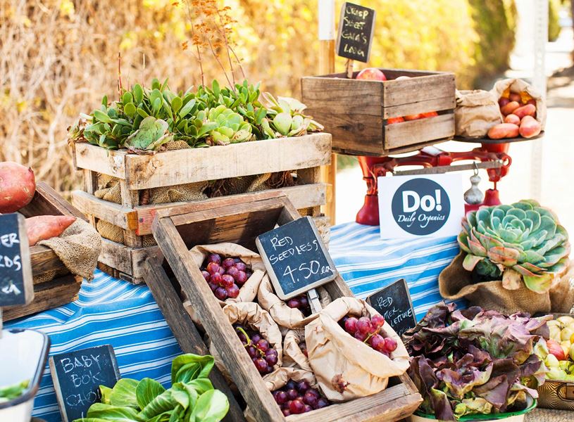 Food Stand in Salinas Valley, USA