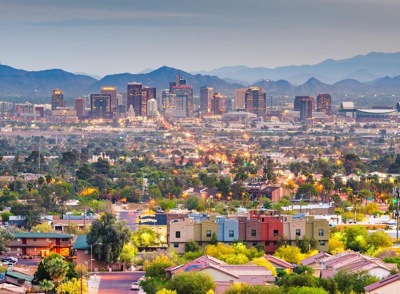 View of Phoenix, USA