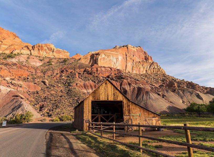 Barn in Capitol Reef National Park, USA