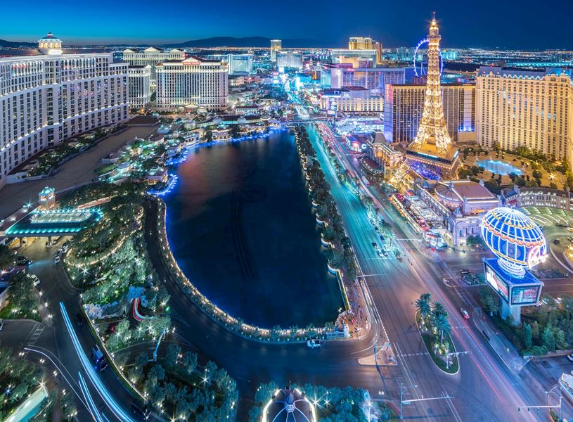 View of Las Vegas, USA
