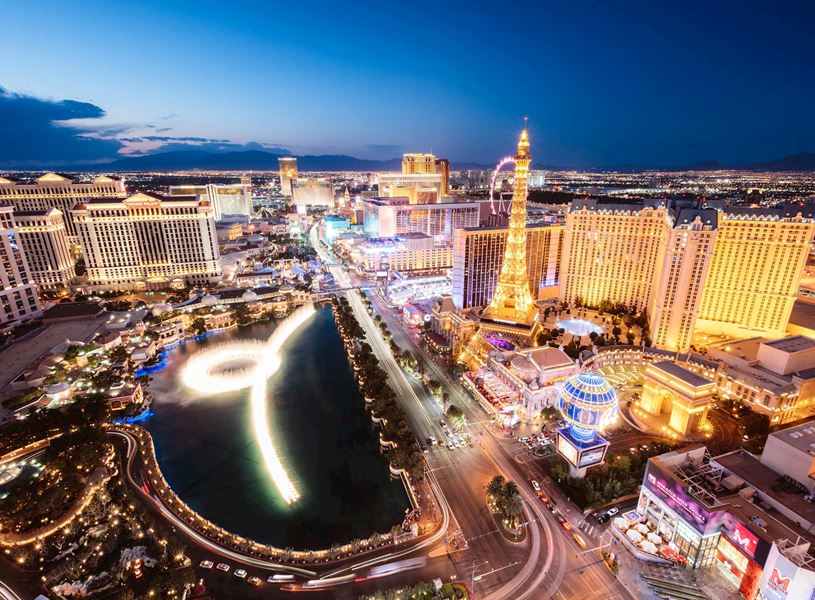 View of Las Vegas, USA