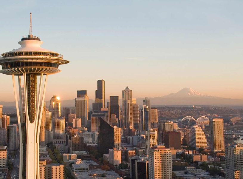 Space Needle in Seattle, USA
