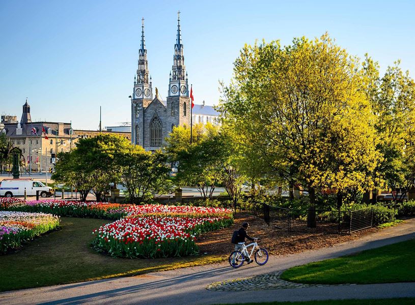 Majors Hill Park in Ottawa, Canada