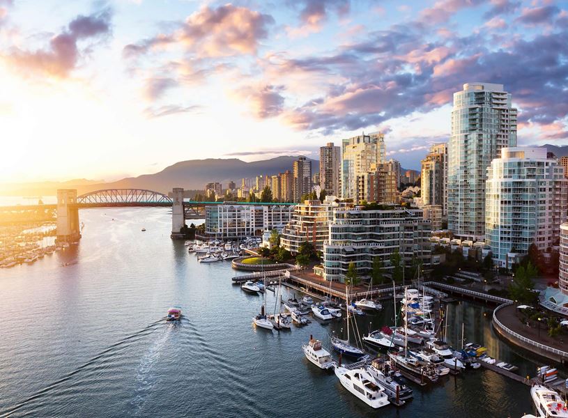 False Creek in Vancouver, Canada