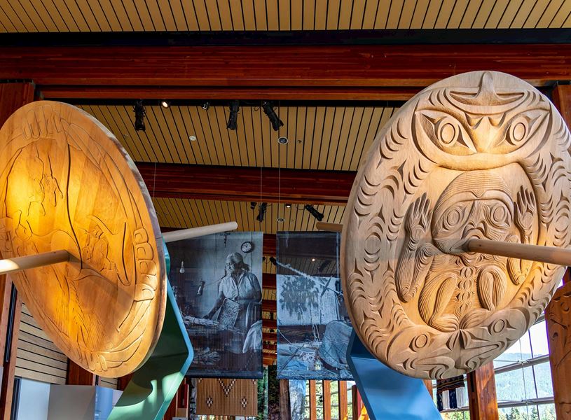Squamish Lil’wat Cultural Centre in Whistler, Canada