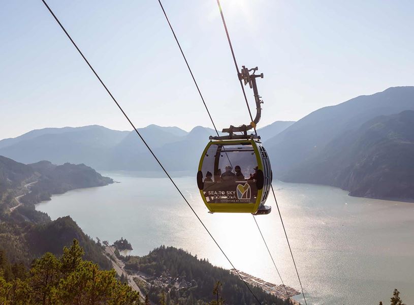Cable Car in Squamish, Canada