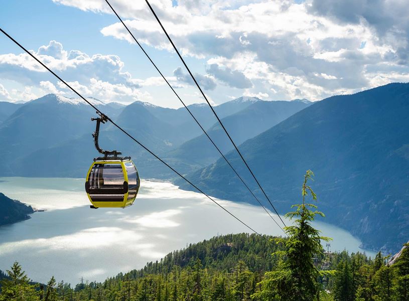Cable Car in Squamish, Canada