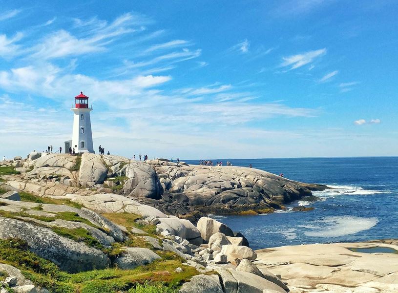 Lighthouse at Peggy's Cove, Halifax, Canada