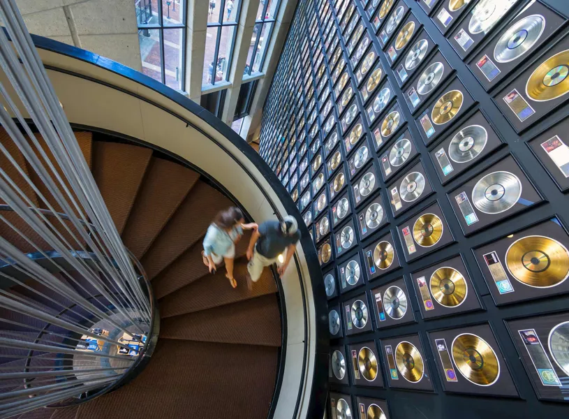 Country Music Hall of Fame and Museum in Nashville, USA