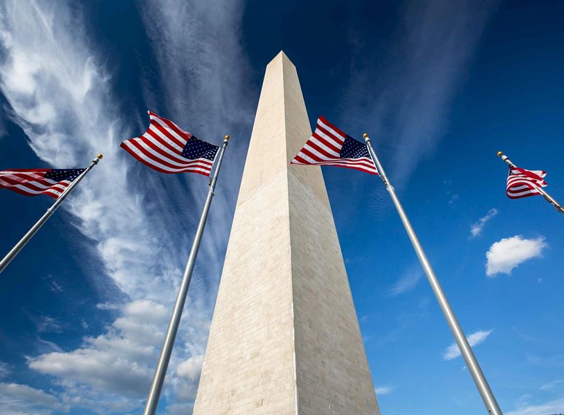 Washington Monument in Washington D.C, USA