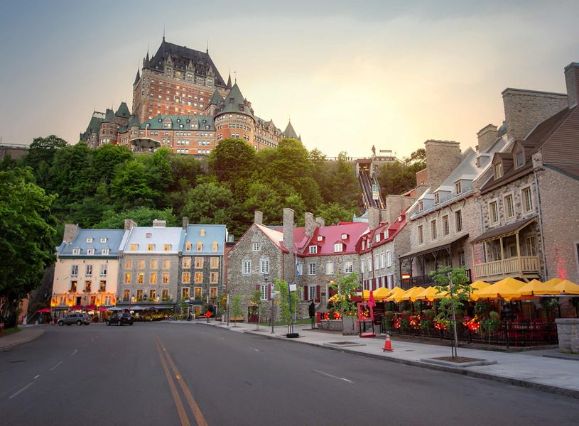 View of Quebec, USA
