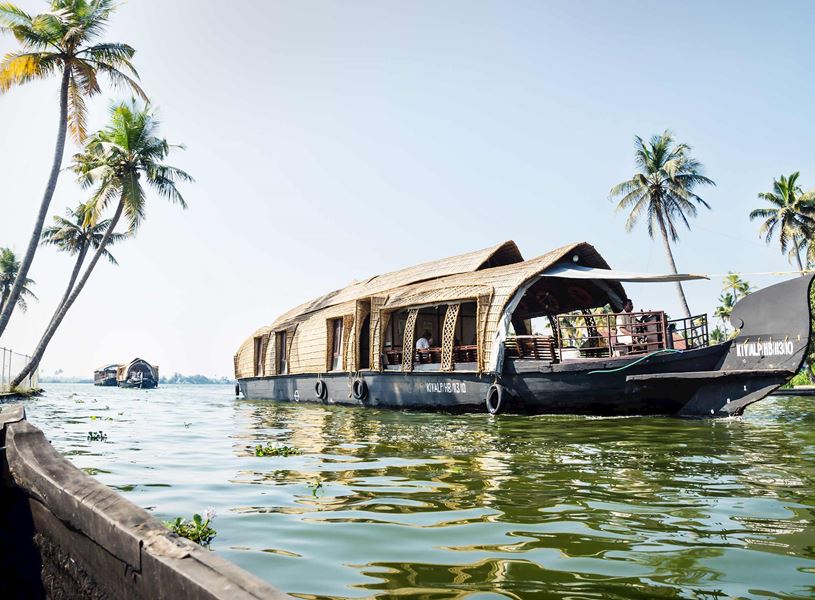 Houseboats in Kochi, Kerala